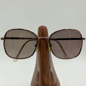Vintage AO Safety Silver Oval Sunglasses Frames